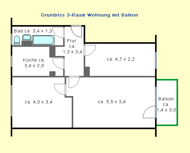 Einzug ab 01.02.2027 möglich. Kurze Wege – Supermarkt und Bushaltestelle nur 200 Meter entfernt! - Foto 3