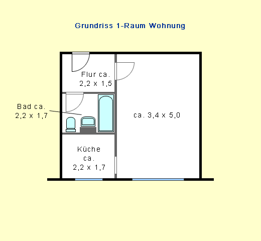 Einzug ab 15.02.2027 möglich. 1-Raumwohnung in Mockau-Nord - Photo 3