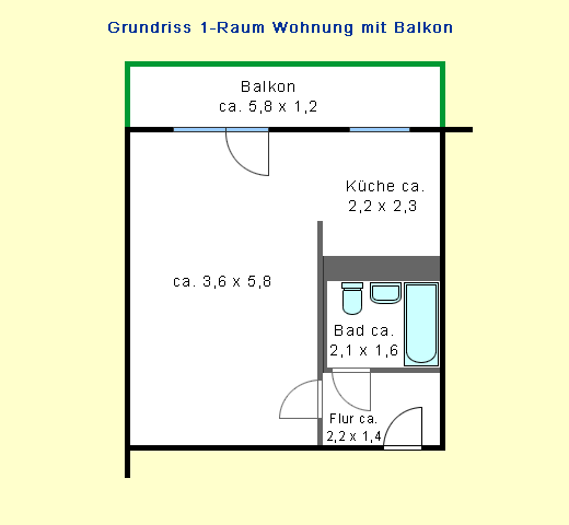 Klein UND fein – mit LOGGIA und SINGLEKÜCHE! - Foto 4