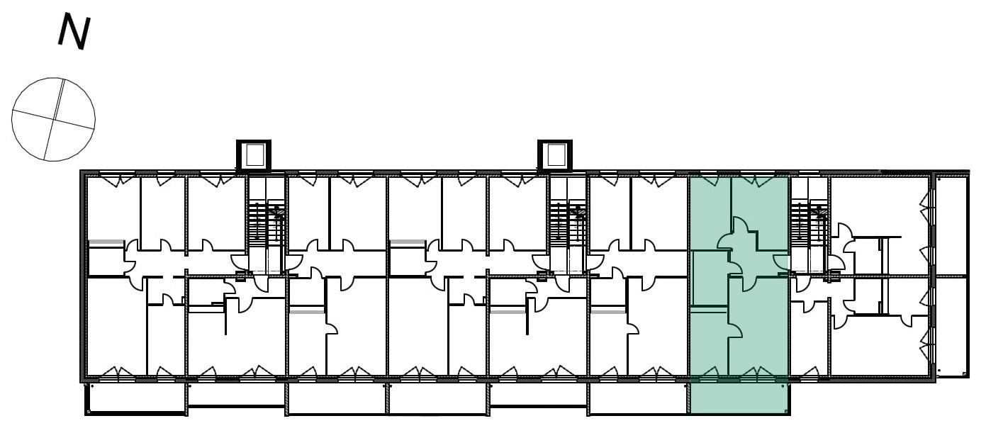 Plattenbau neu gedacht – Bad mit Wanne und Dusche - Foto 3